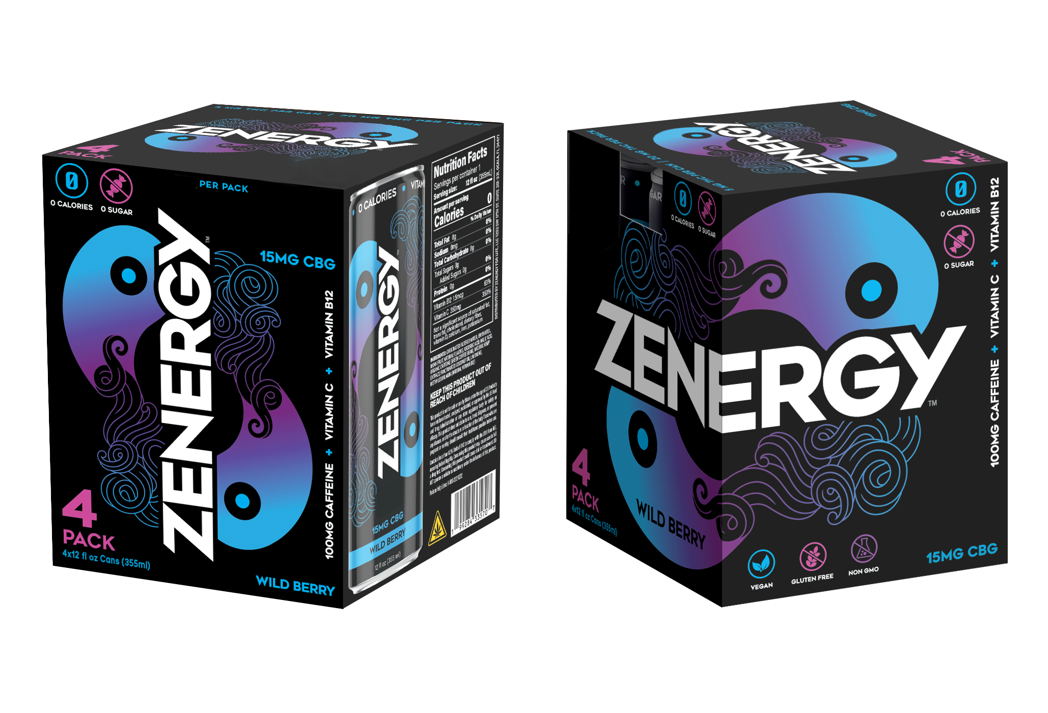 Zenergy 4-pack boxes